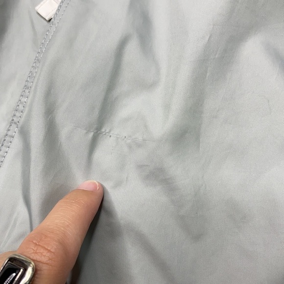 Columbia UW Stout Flash Forward Windbreaker Jacket White Gray - Picture 8 of 8